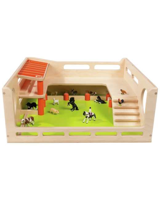 La ferme coffre et 12 animaux