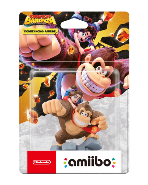 Figurine Bananza - Donkey Kong et Pauline Amiibo