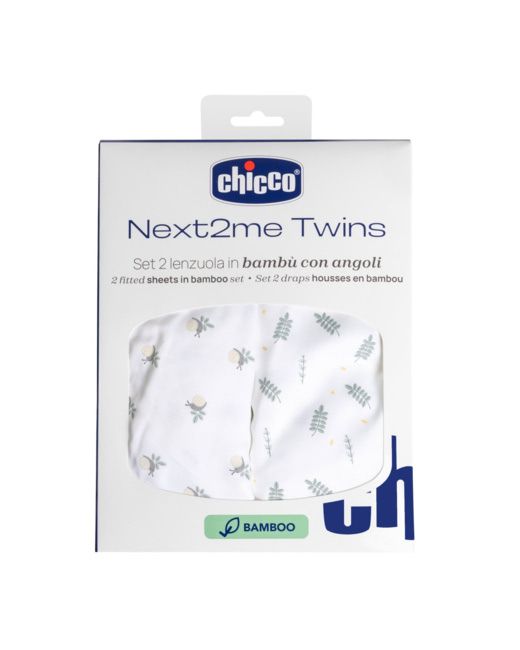 Set 2 Draps En Bambou pour Next2me Twins