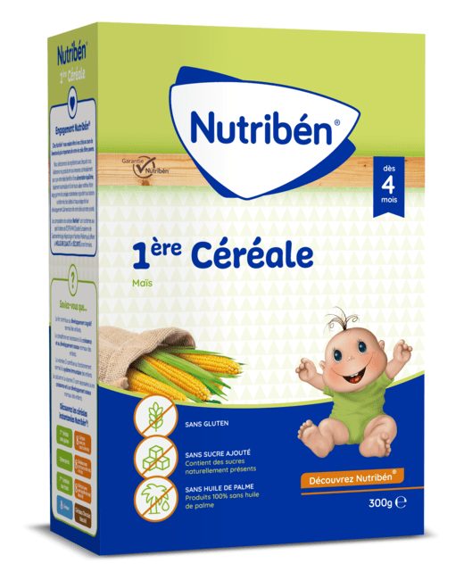 Nutriben crème de riz - Céréales bébé - Sans gluten ni sucres ajoutés