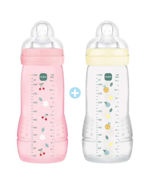 Lot de 2 biberons Easy Active Berry débit X