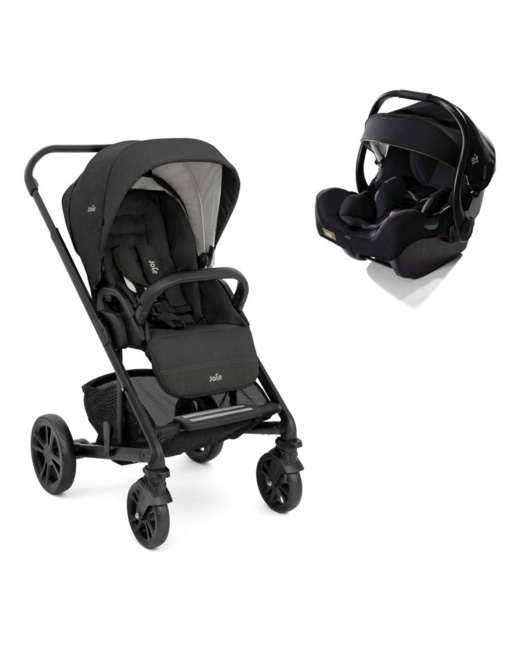 Poussette Duo Chrome Shale + Siège auto i-Jemini Eclipse