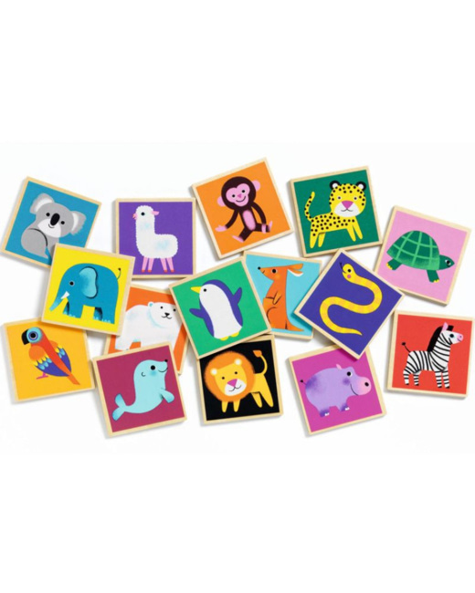 Jeu de memory Memo Wood