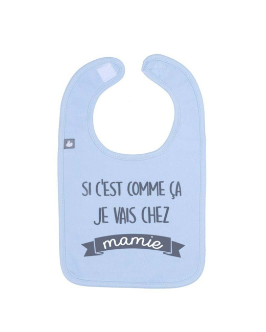 Bavoir Je vais chez mamie