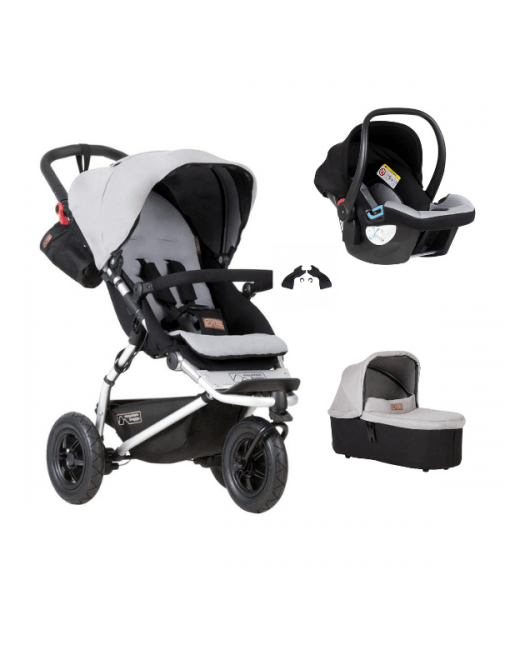 Poussette Swift + nacelle Plus + coque auto Protect