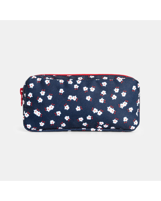 Trousse d'école imprimée bleu fille