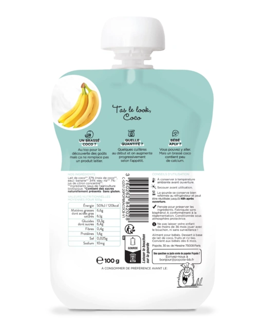 Le Brassé Coco Banane