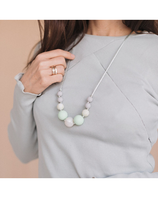 Collier allaitement et portage Mint