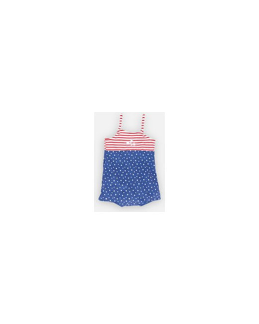 Maillot à pois et ligné double protection Cape Cod Archimède