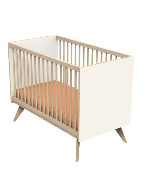 Lit bébé à barreaux sur pieds Camille