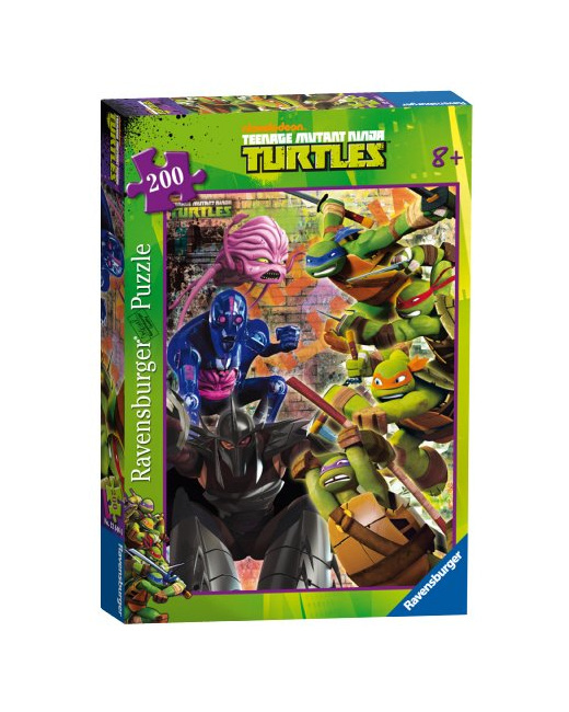 Puzzle Classique - Les Tortues Ninjas - 200 pièces