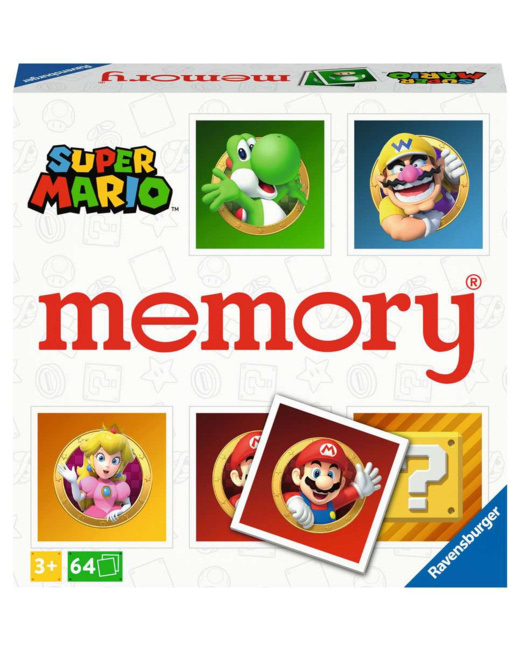 Grand memory Super Mario - de 3 ans