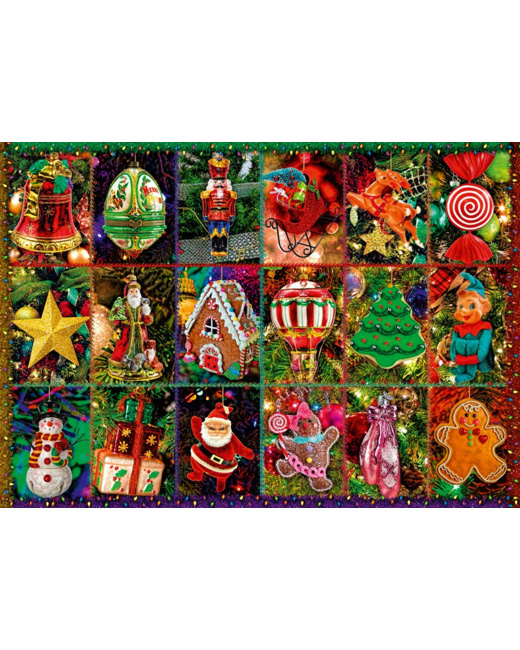 Puzzle Festive Ornaments