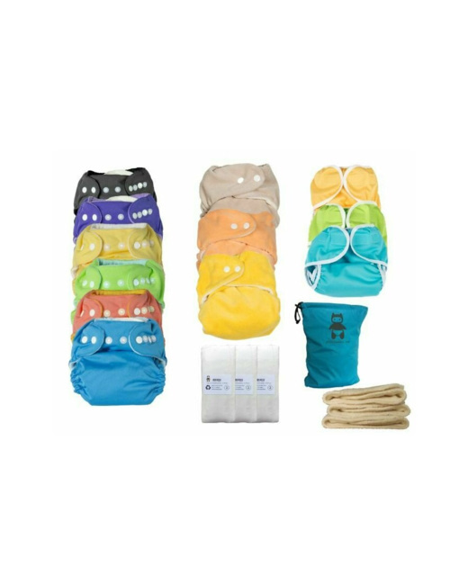 Pack complet de couches lavables Gros Mouilleur