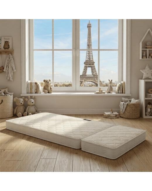 Matelas extensible COTON BIO Fibre de coco