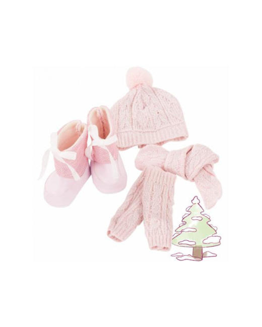 Set winter must have pour poupées de 42/50cm
