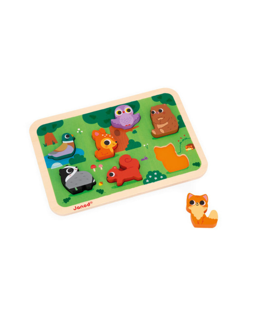 Puzzle La Foret Chunky