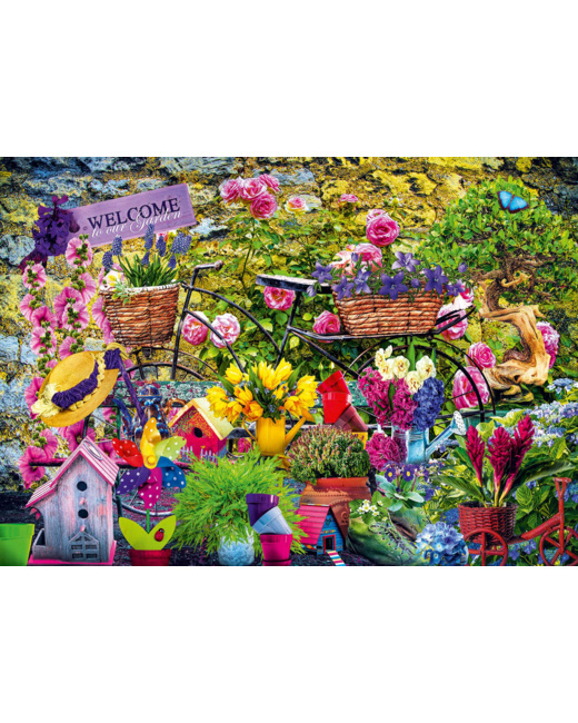 Puzzle Welcome to Our Garden