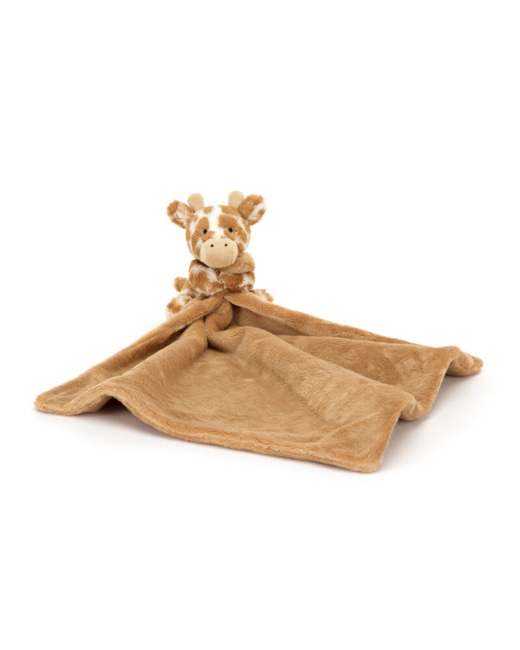Peluche avec doudou Bashful Giraffe Soother