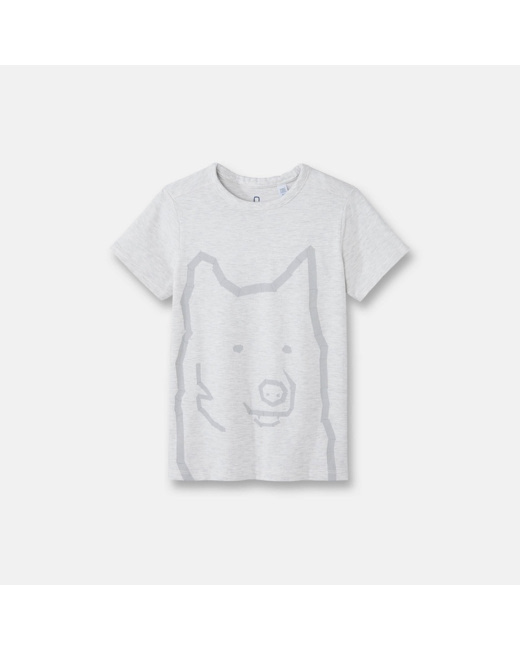 T-shirt manches courtes blanc garçon