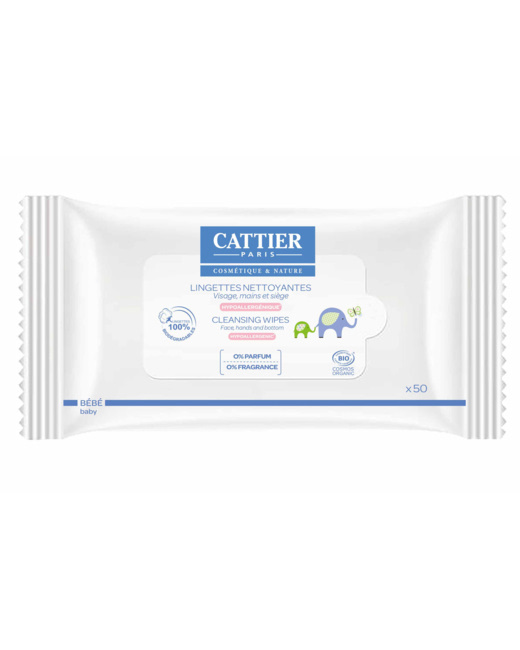 Lingettes nettoyantes bébé