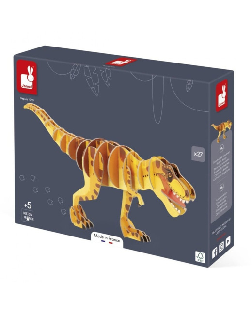 Puzzle en volume Dino : le T-Rex 27 pcs