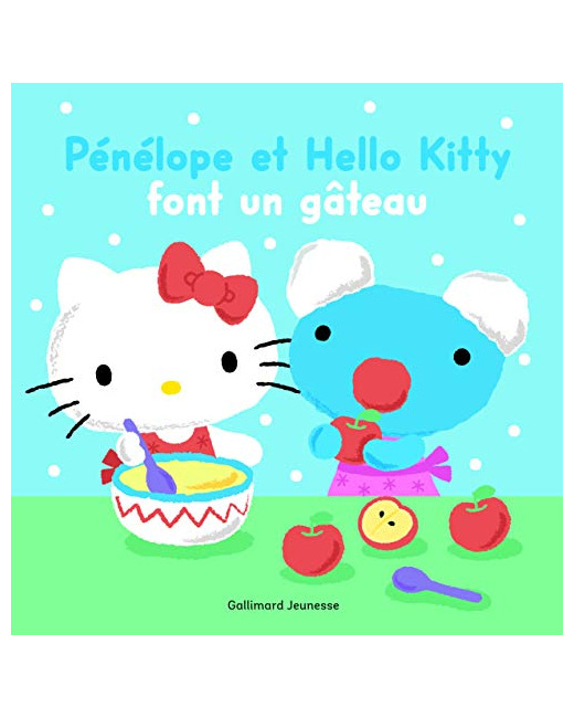 Livre Penelope Et Hello Kitty Font Un Gateau