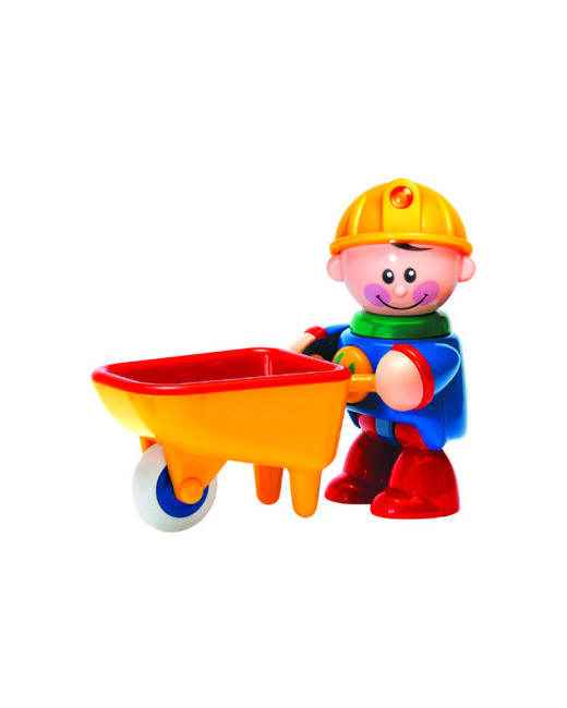 FIGURINE LE TRAVAILLEUR ET SA BROUETTE