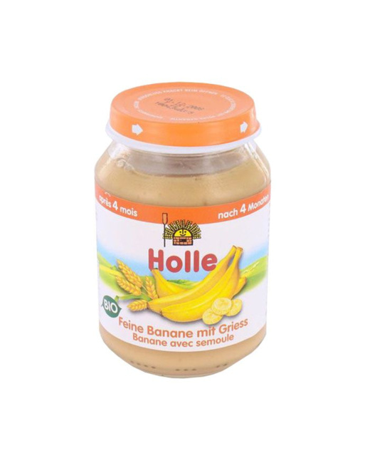 Banane avec semoule