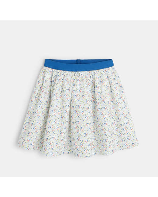 Jupe imprimée évasée fille