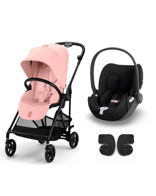 Poussette Duo Melio Carbon + Cloud t i-Size