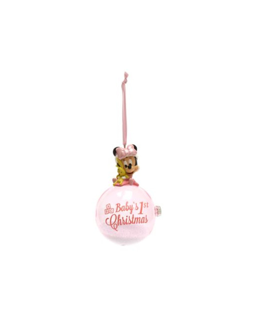 Objet décoratif Baby's First Christmas Minnie Mouse
