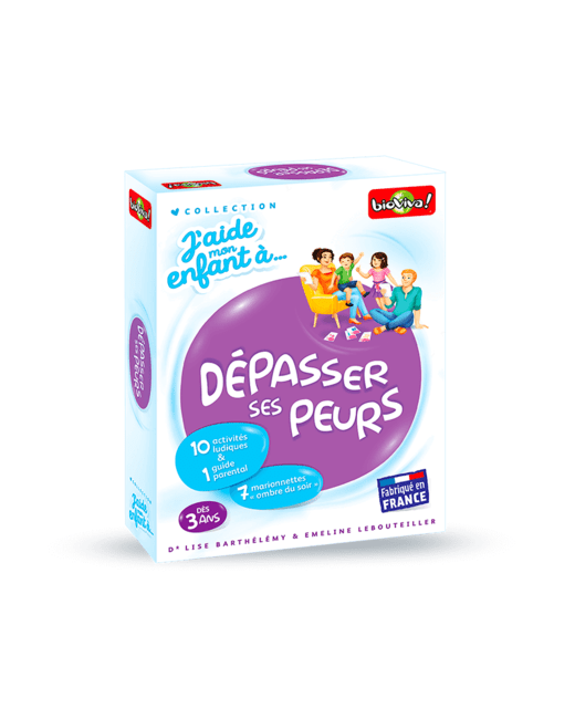 Jeu éducatif J'aide mon enfant à ... Dépasser ses peurs