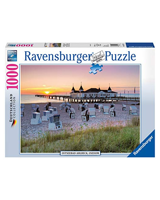 Puzzle - Ahlbeck de L'Île Usedom Mer Baltique - 1000 pièces