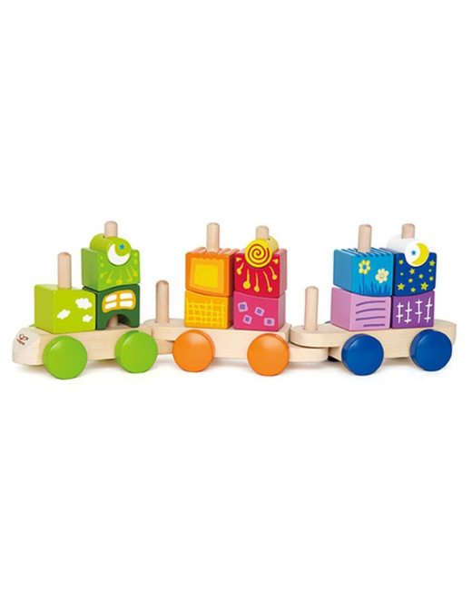 Train en bois fantaisie