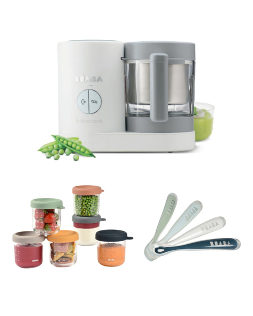 Robot Babycook Neo avec coffret 6 portions verre