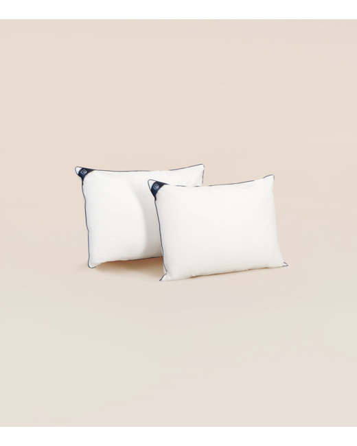 2 oreillers universels - Respirant et moelleux