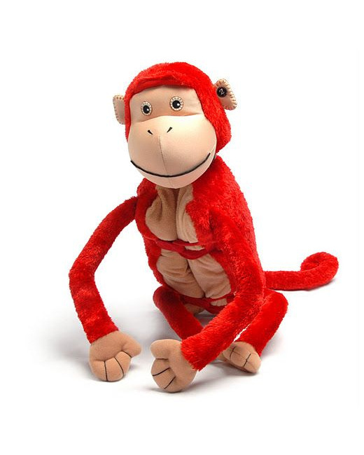 Singe peluche oreiller Mashaka