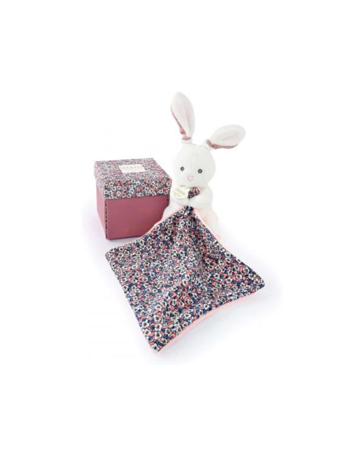 Doudou lapin pantin Boh'aime