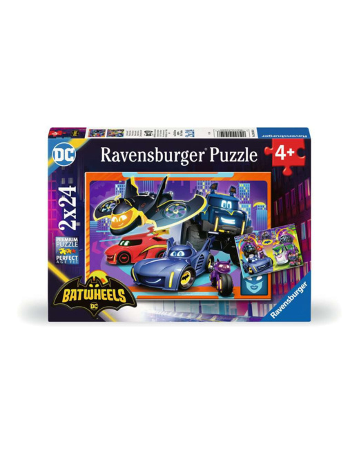 Puzzle Prêt pour l'action / Batwheels - de 4 ans