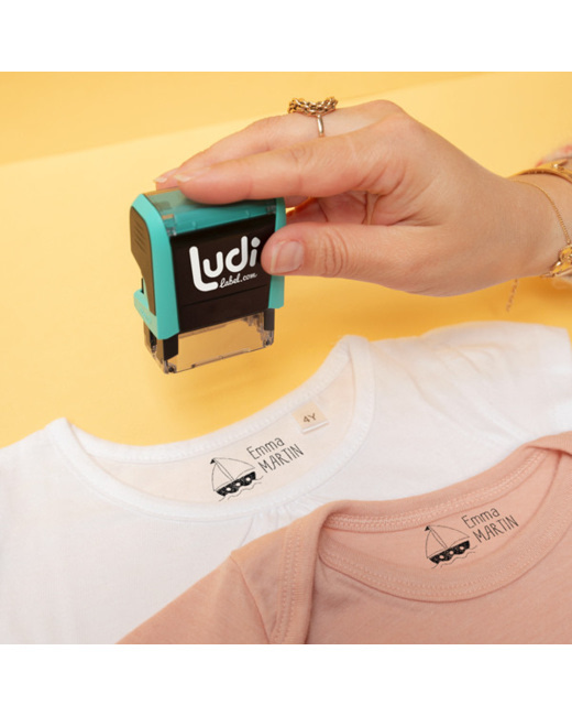 Tampon encreur personnalisé pour vêtements et papeterie