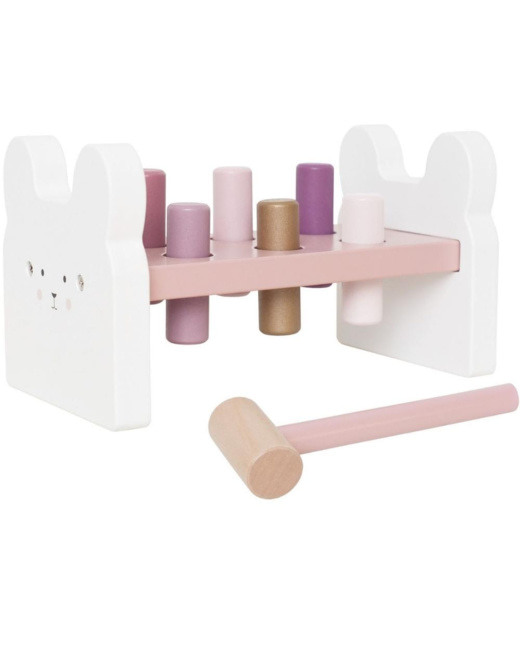 Jeu de marteau en bois Lapin