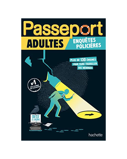 Passeport Adultes Enquêtes policières - Cahier de vacances 2023
