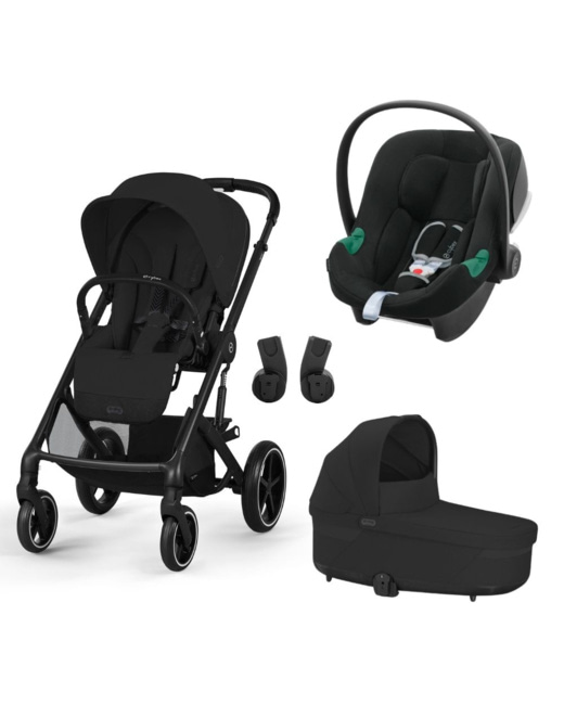 Poussette Trio Balios s Lux 3 + Siège auto Aton b2 i-Size + Nacelle