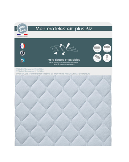 Matelas lit Air'Plus 3D