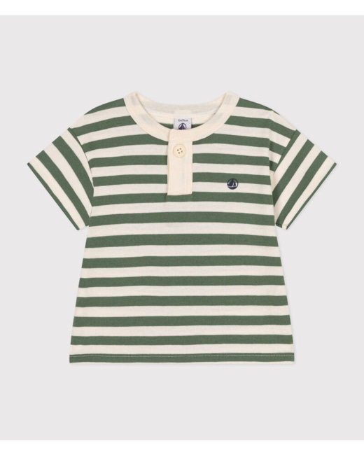 Tee-shirt manches courtes en jersey bébé Croco Avalanche