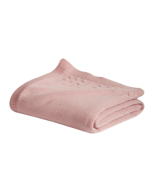 Plaid tricot bébé