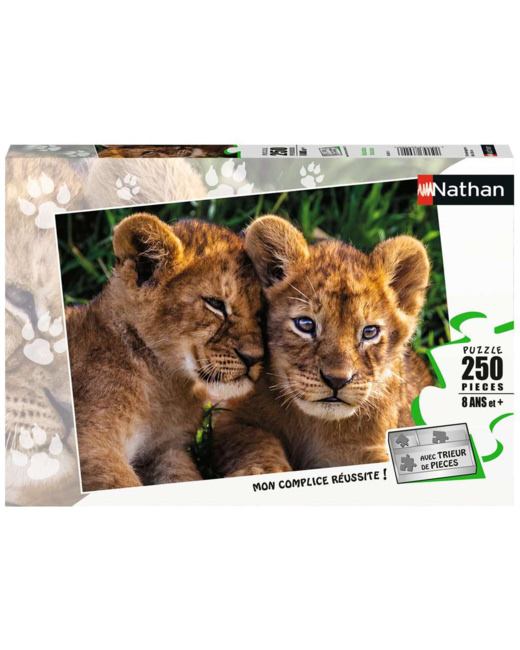 Puzzle Adorables lionceaux - de 8 ans