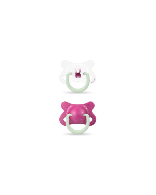 Lot de 2 sucettes SX Pro 2/4M Night&Day