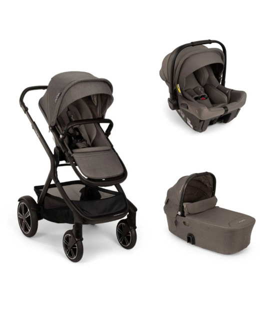 Poussette trio demi next + siège auto pipa urbn + nacelle demi next